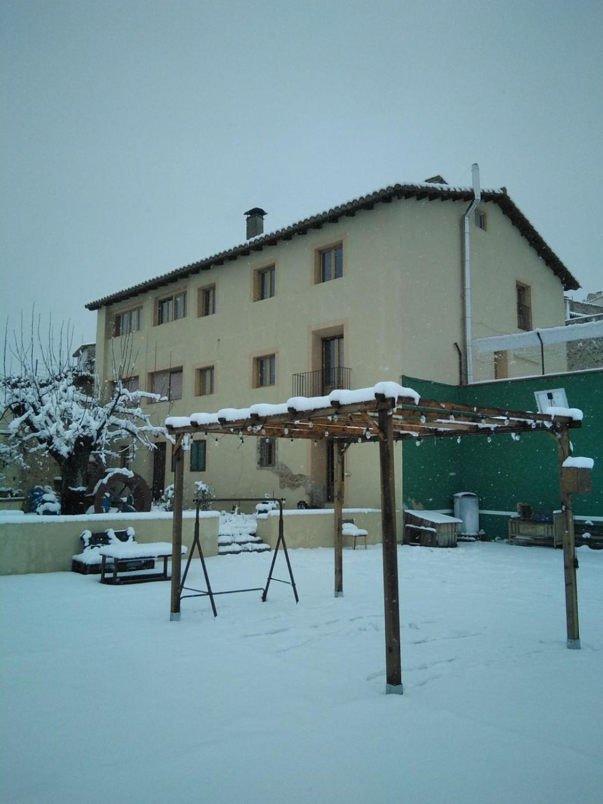 Albergue Casa De L'Aigua Beceite Exterior foto